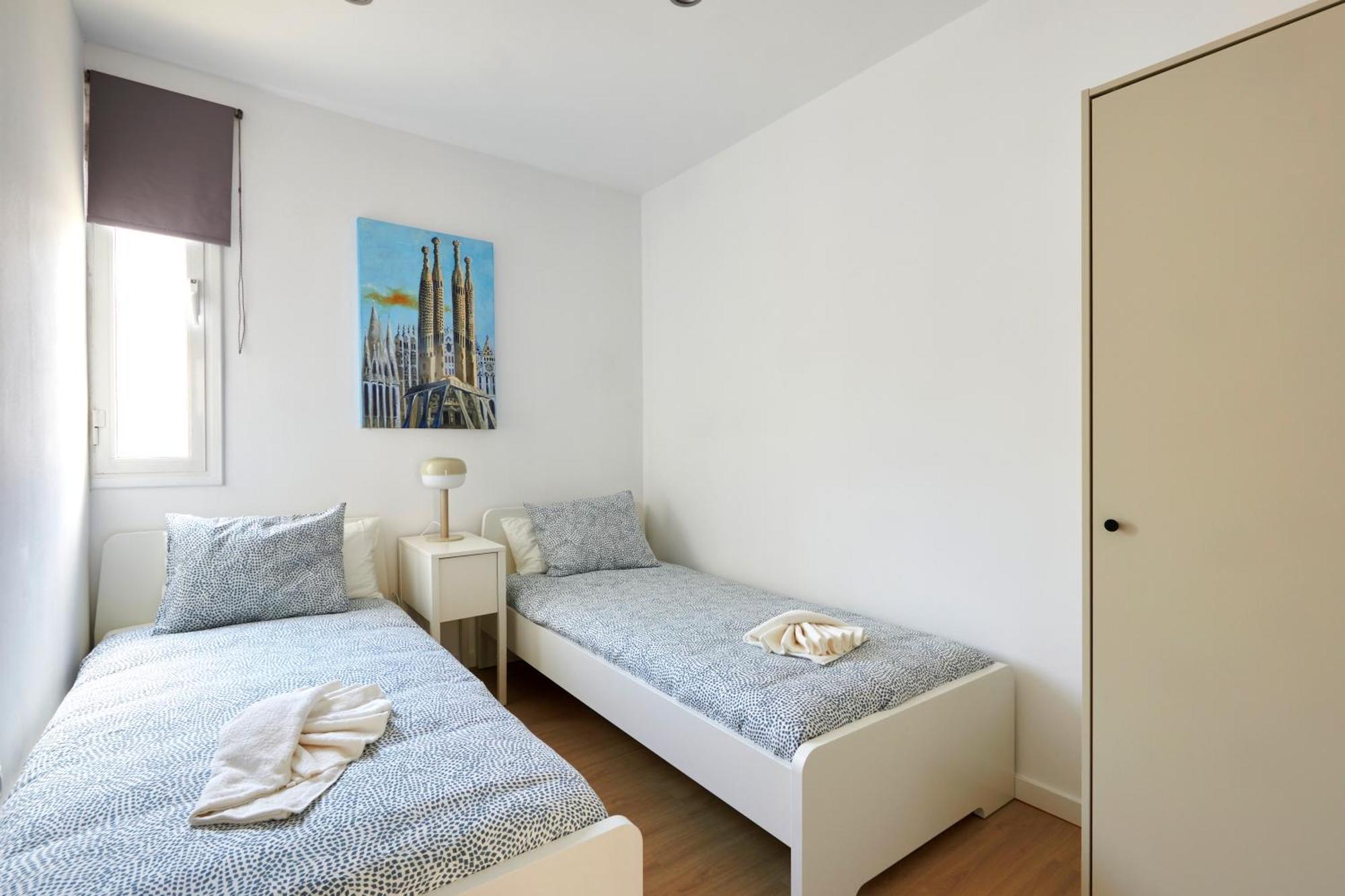 Ma Bright Apartment Next To Parc De Montjuic Barcellona Esterno foto