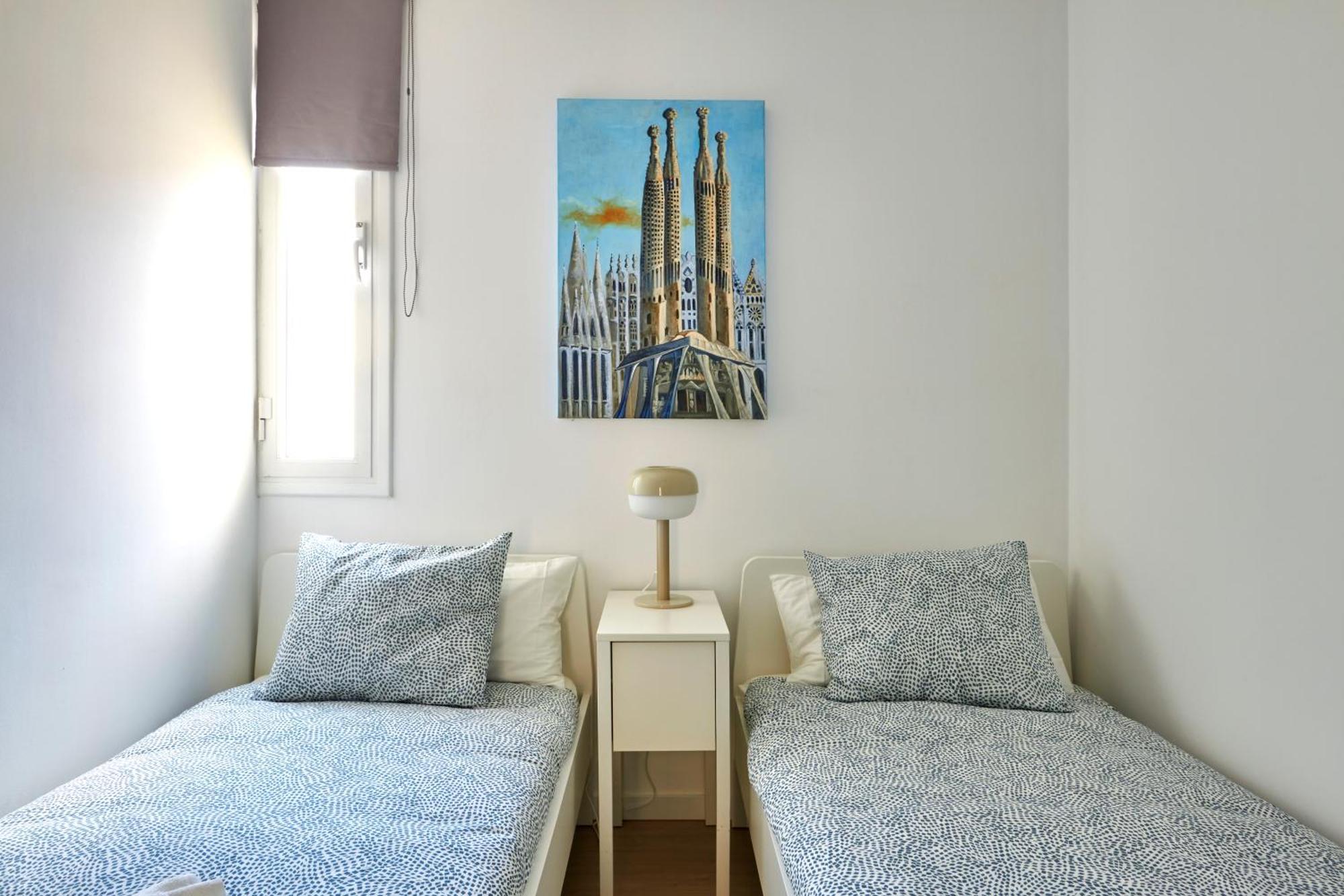 Ma Bright Apartment Next To Parc De Montjuic Barcellona Esterno foto